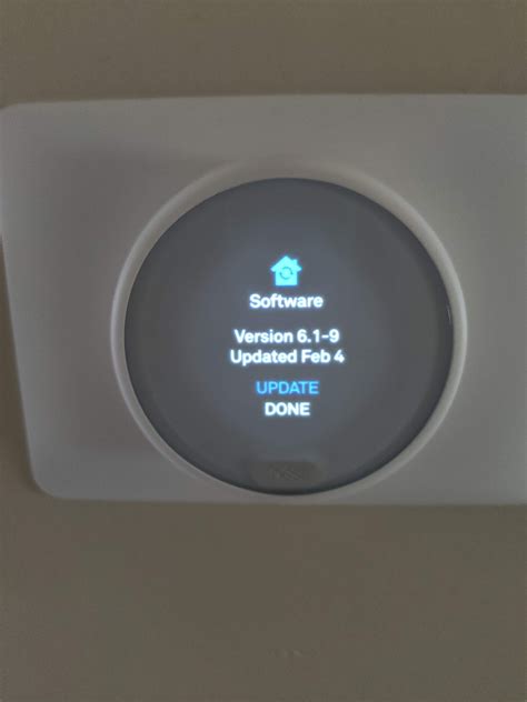 Nest Thermostat low battery : Nest