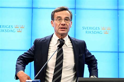 Ulf Kristersson Elected As Sweden's new Prime Minister Backed By Far Right