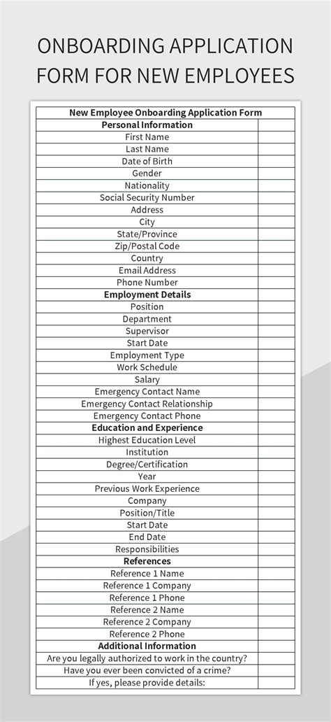 Image result for Employee Onboarding Form