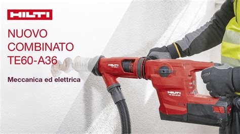 TE60 A36: Il nuovo perforatore combinato a batteria  
