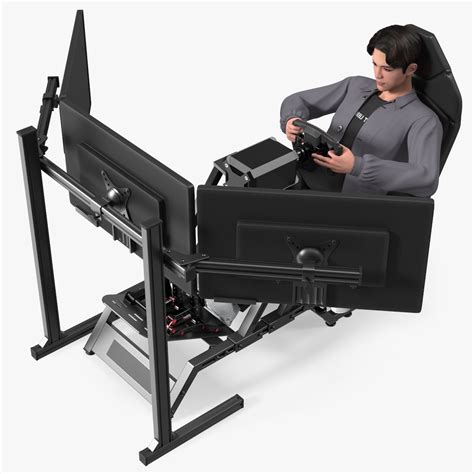 Image result for Man Driving a Racing Simulator