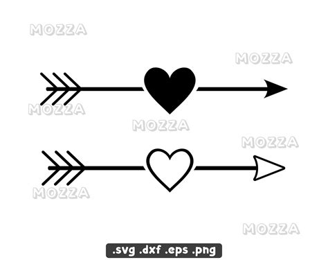 Drawing Heart Arrow at Nicolette Carter blog