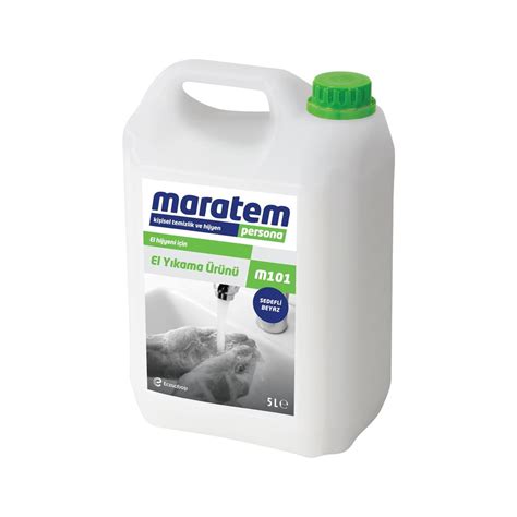 Maratem M101 El Yıkama Ürünü Sedefli Beyaz 5 L