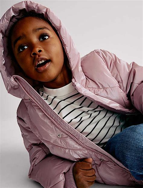 Buy Stormwear™ Padded Hooded Coat (2-8 Yrs) at Marks & Spencer