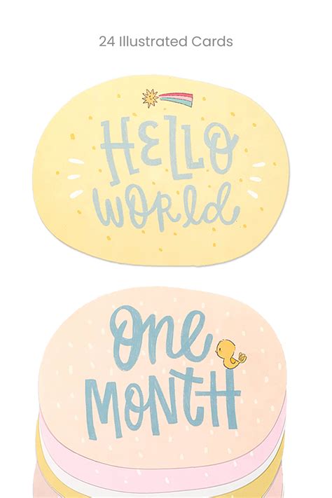 Baby Milestone Cards