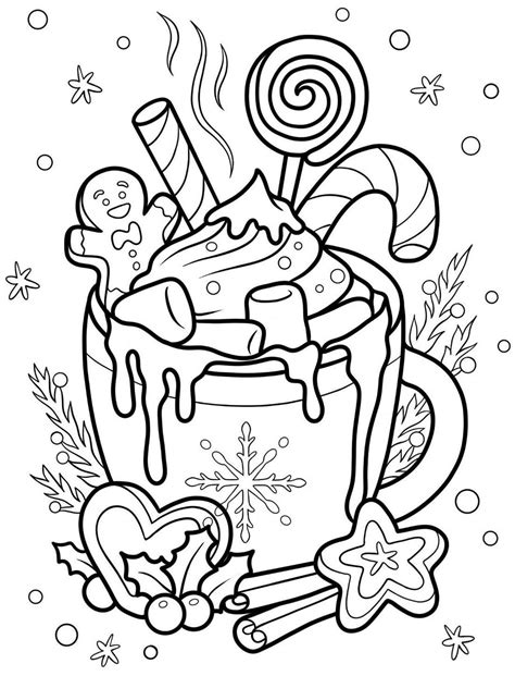 Christmas dog coloring pages 10 free pdf pages for kids – Artofit