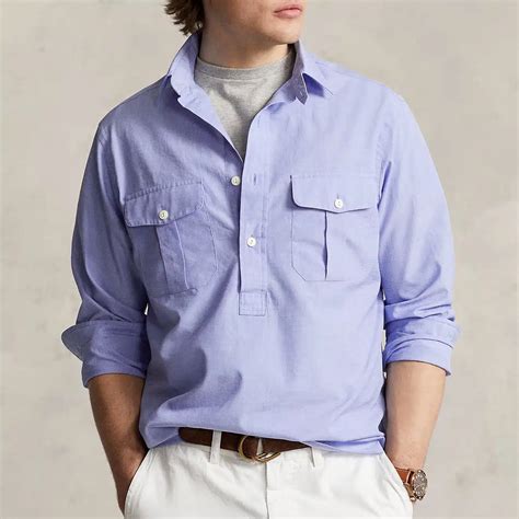 Mens Popover Shirt