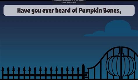 Pumpkin Bones