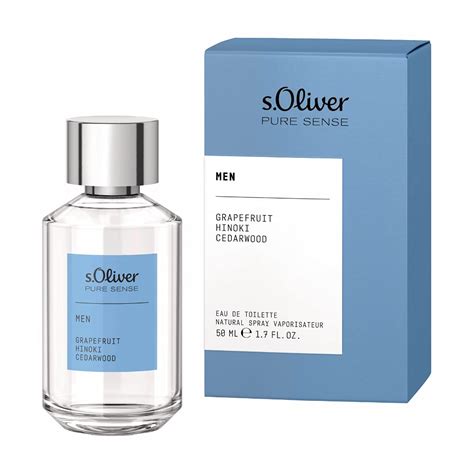 s.Oliver® Pure Sense Men Eau de Toilette - Puristic and Clear - Natural ...