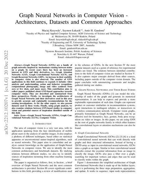 Image result for Graph Neural Networks for Computer Vision