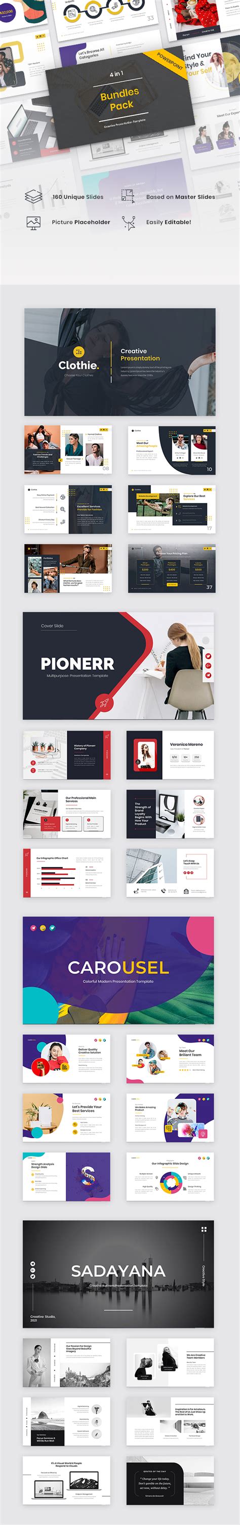 Creative PowerPoint Templates from GraphicRiver