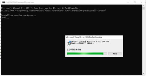 Microsoft VC Runtime 的图像结果