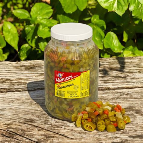 Marconi Giardiniera Hot, 4/1 Gallon Jars