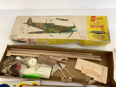 Image result for Spitfire Balsa Model Kit