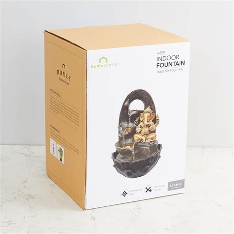 Buy Alpine Polyresin Ganesha Fountain - 25x39cm from Home Centre at ...