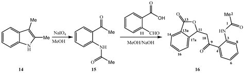 N-{2-[(3-Oxo-1,3-dihydro-2-benzofuran-1-yl)acetyl]phenyl}acetamide