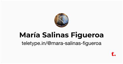 María Salinas Figueroa — Teletype
