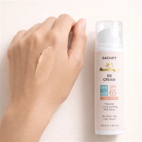 Tinted Sunscreen SPF 65 in Pakistan - No White Cast | SACHET