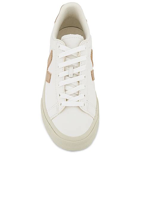 Veja Campo Sneaker in Extra White Platine | REVOLVE