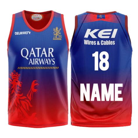 Next Print Customised RCB Basketball Jersey RCBBJ_1.
