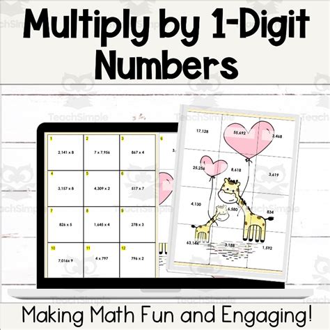 Image result for Multiply 1 Digit Numbers