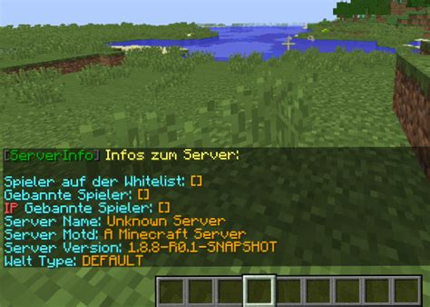 Image result for ServerInfo Command