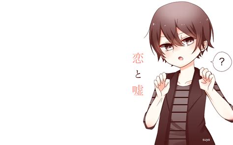 Koi to Uso HD Wallpaper: Yuusuke Nisaka Anime Art