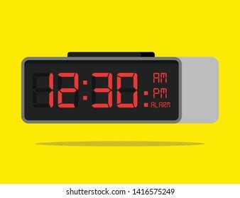 Digital Alarm Clock Vector 的图像结果