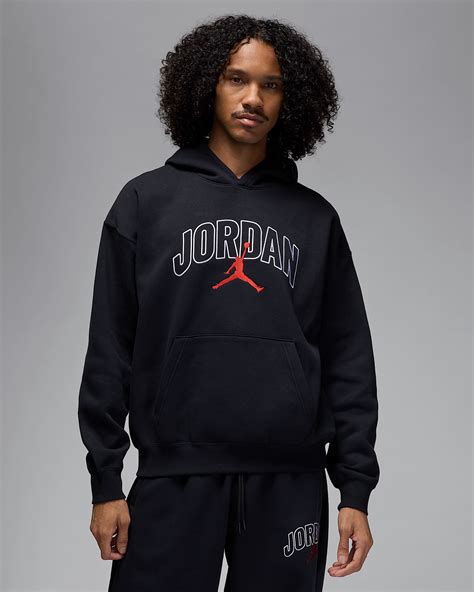 Jordan Brooklyn Fleece Men's Oversized Pullover Hoodie. Nike BE
