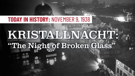 November 9 1938 In German History