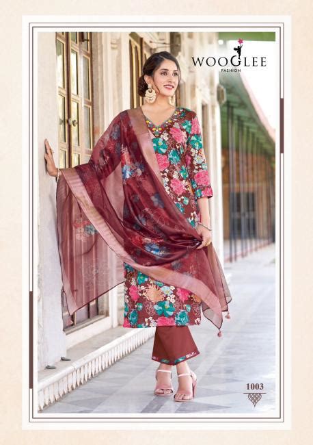 Wooglee Iconic Cotton Fancy Ready Made Collection: Textilecatalog