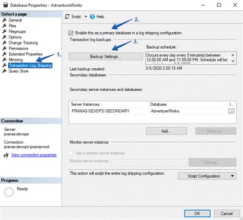 Image result for SQL Server Log Shipping Setup