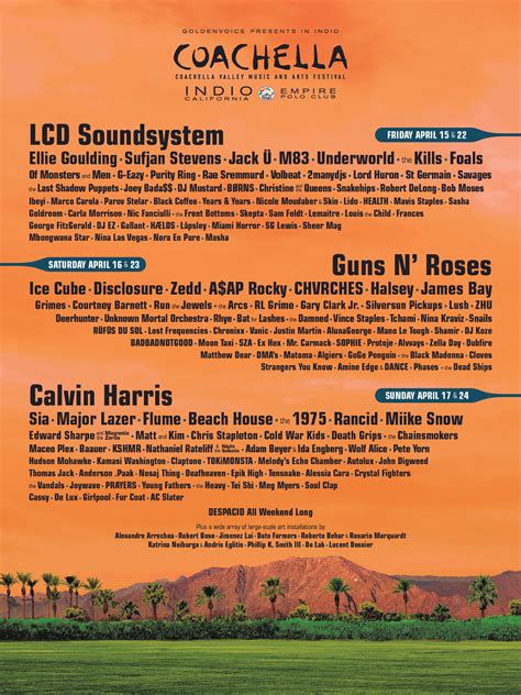 Reminder That Tickets for Coachella Go on Sale Tomorrow (and Here's the ...