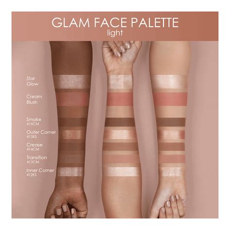 Glam Face Palette • Light