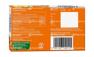 Dabur Honitus Ayurvedic Lozenges 8 - Uses, Side Effects, Dosage, Price ...