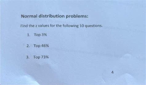 Image result for Normal Distribution Problems with Answers