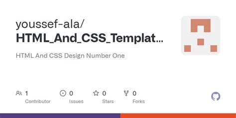 Image result for GitHub HTML CSS Templates