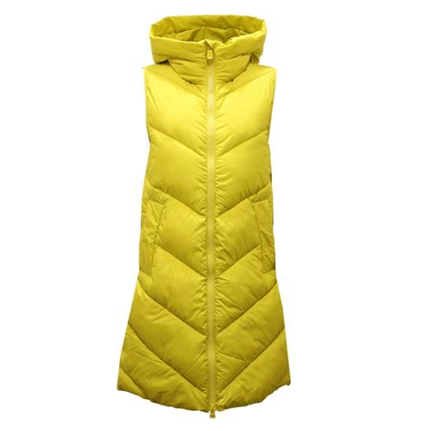 2994AI smanicato donna SAVE THE DUCK woman JULIET padded sleeveless ...