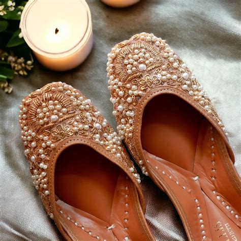 Buy Handcrafted Designer Juttis for Women Online - Amaryllis For Her