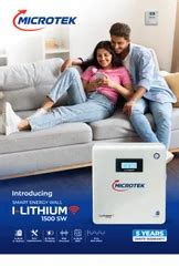 Microtek Inverter - I-LITHIUM WIFI l500SW Trader - Wholesaler ...