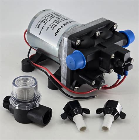 RV Water Pump 4008-101-A65/E65 | 3.0 GPM - 55 PSI | 12V Camper RV Water ...