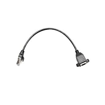 TECKEEN Flexible Network Extension Cable Cord with Screw Hole Fixed ...