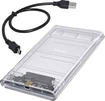 1Goal USB 2.0 2.5 Inch SATA to USB External Hard Drive Enclosure HDD ...