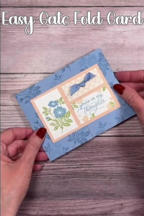 Image result for Gate Fold Card Tutorial