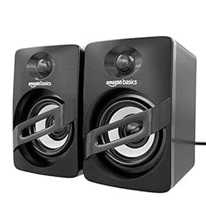 amazon basics Portable Multimedia Speaker| Suitable for Laptop ...