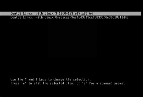 Image result for CentOS Linux Boot Up