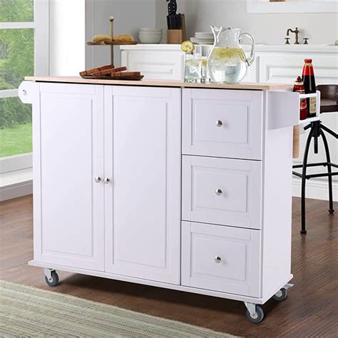 Kitchen Island Cart With Doors at Sherry Ramos blog