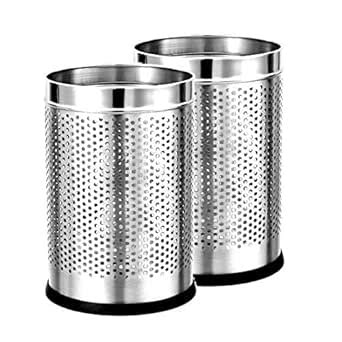 Goodwill Tech Stainless Steel Dustbins Round Shape â€“ 5 Litre, Durable ...