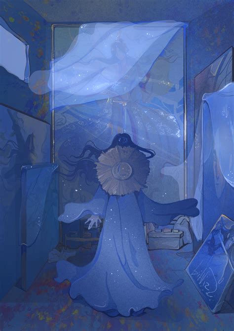Xie Lian - Tian Guan Ci Fu - Image by bilvizz #4471306 - Zerochan Anime Image Board - painting of xie lian