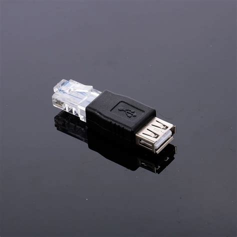 USB to RJ45 Adapter USB2.0 Female to Ethernet RJ45 Male Plug – UNIQKART